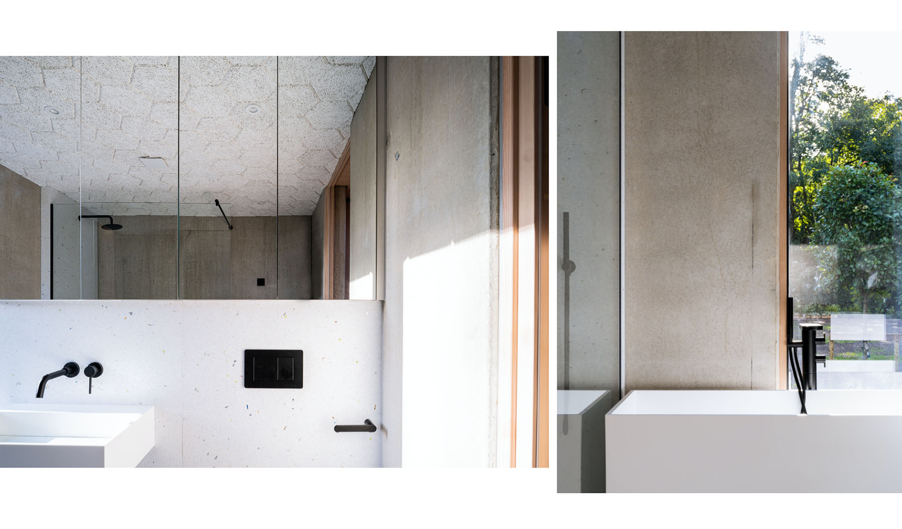 Credit: The Beeches Bathroom, Photographer: Fred Howarth. Material: Alba.