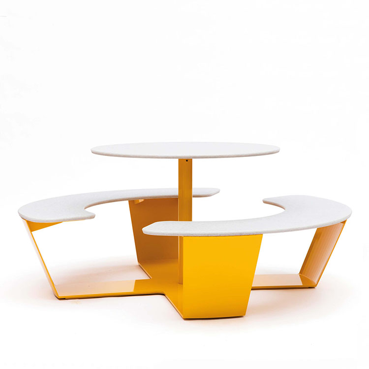 Brume grise 20mm. Meta | Table - MARK Product