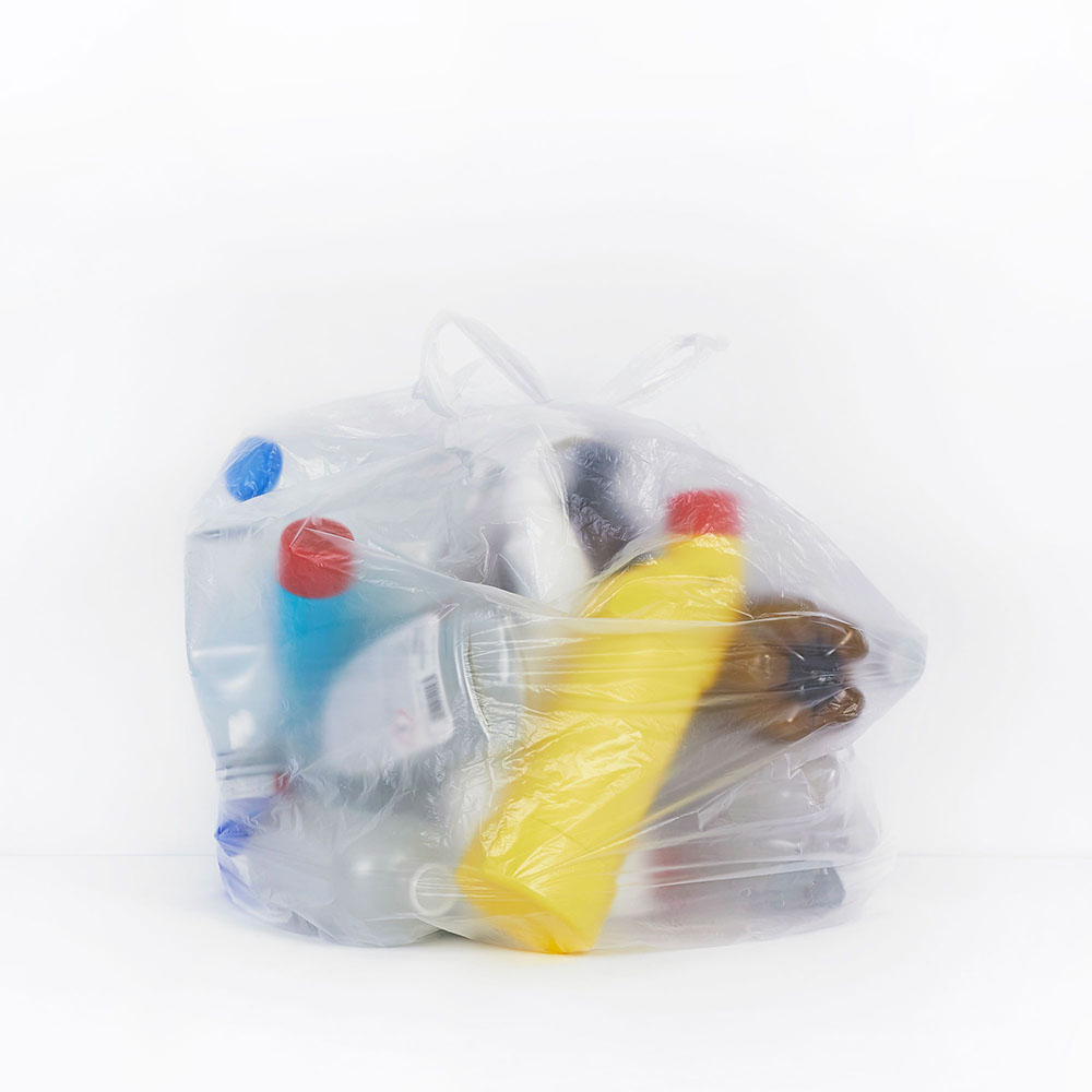 Recyclable plastic 'waste' materials 